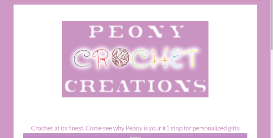 Peony Crochet Creations Hosting